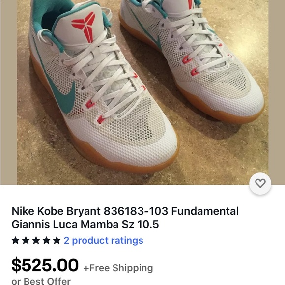 836183-103 Fundamental Giannis Luca Mamba Sz 12 - Picture 10 of 10